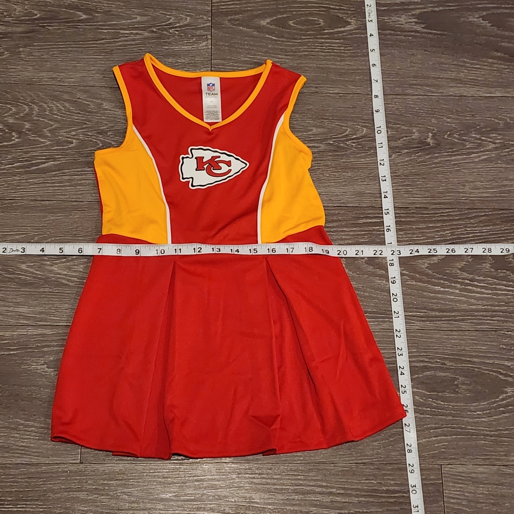 Kansas City Chiefs Cheerleader Dress NFL Team Apparel 5T NWT - Picture 4 of 4